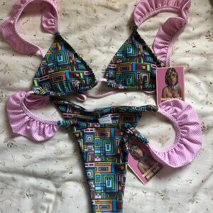 Strawberry Milk Mob Bathing Suit